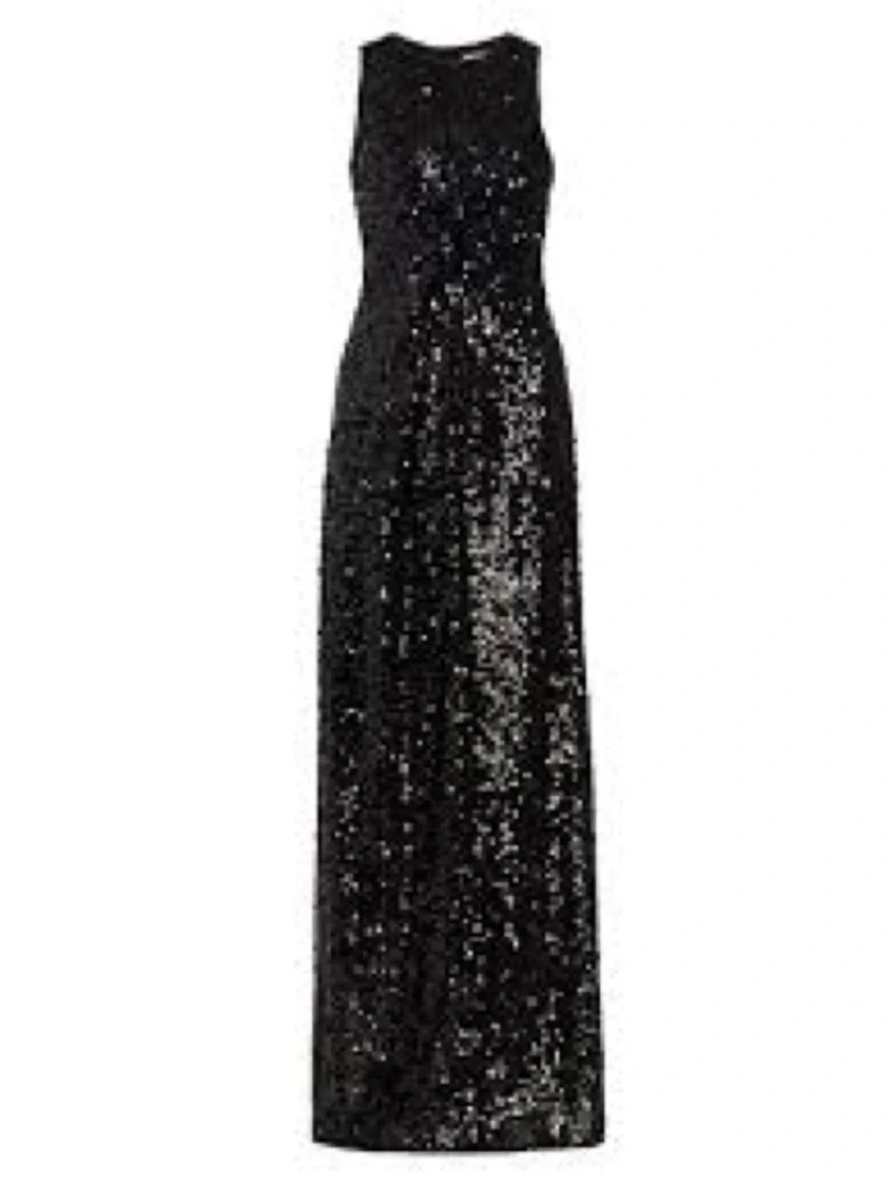 Black Sequin Maxi Dress for Women - Sleek Evening Gown - Picture 2 of 5